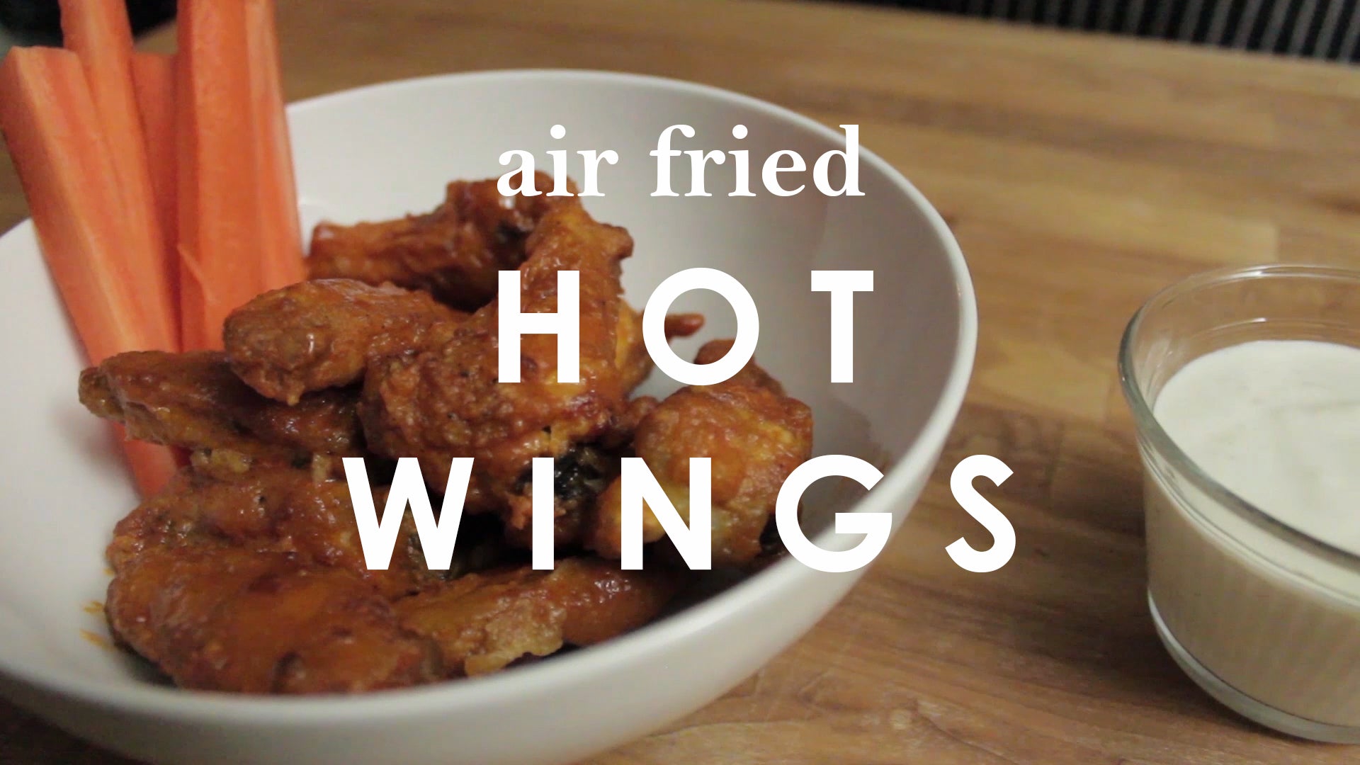 Air Fried Hot Wings
