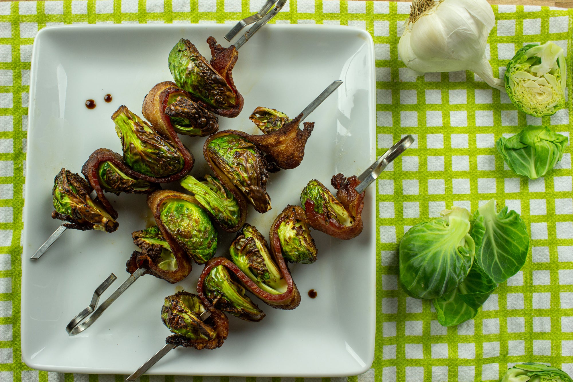 Bacon Wrapped Brussel Sprouts