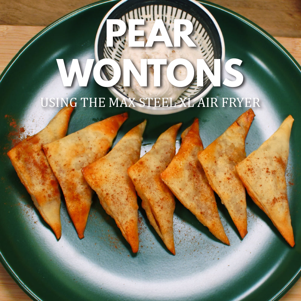 Pear Wontons