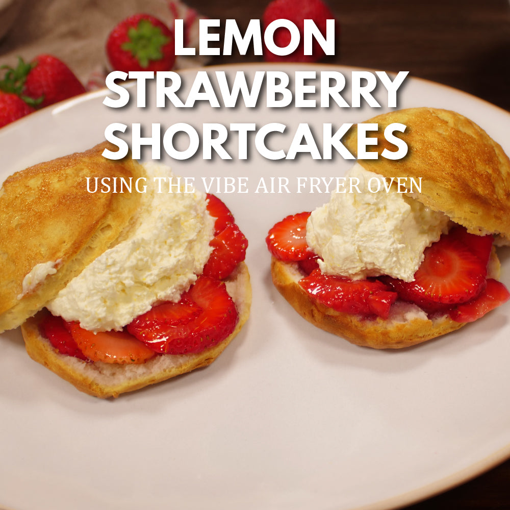 Lemon Strawberry Shortcakes