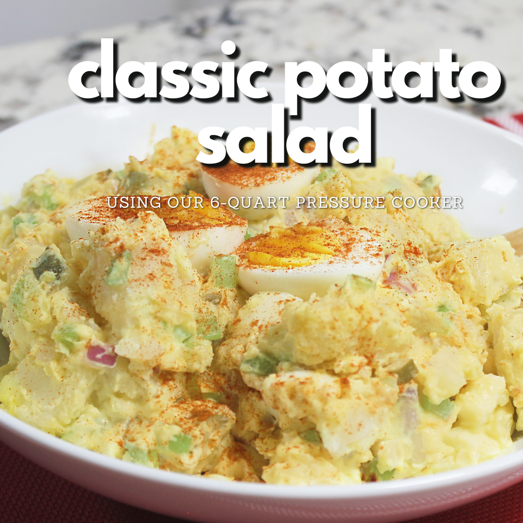 Potato salad in pressure cooker sale