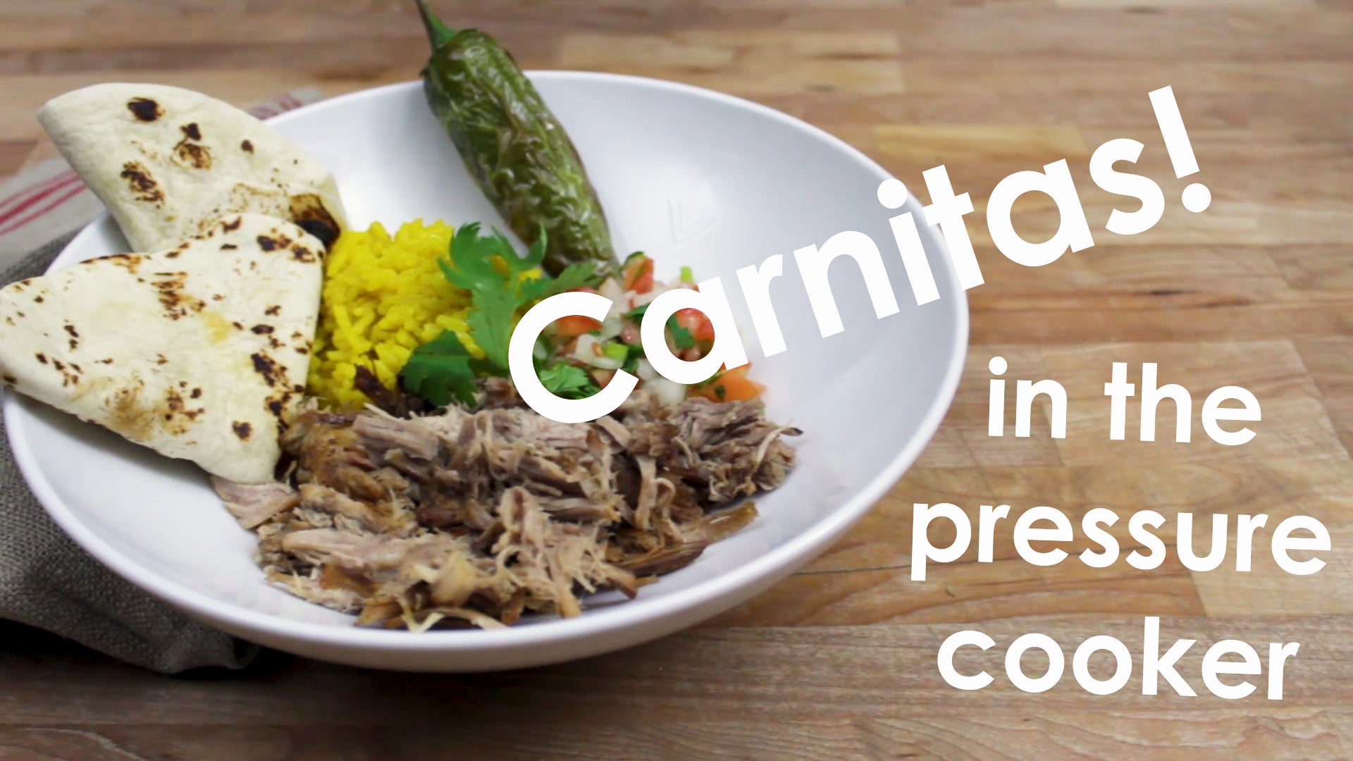 How to Make Carnitas in the Pressure Cooker
