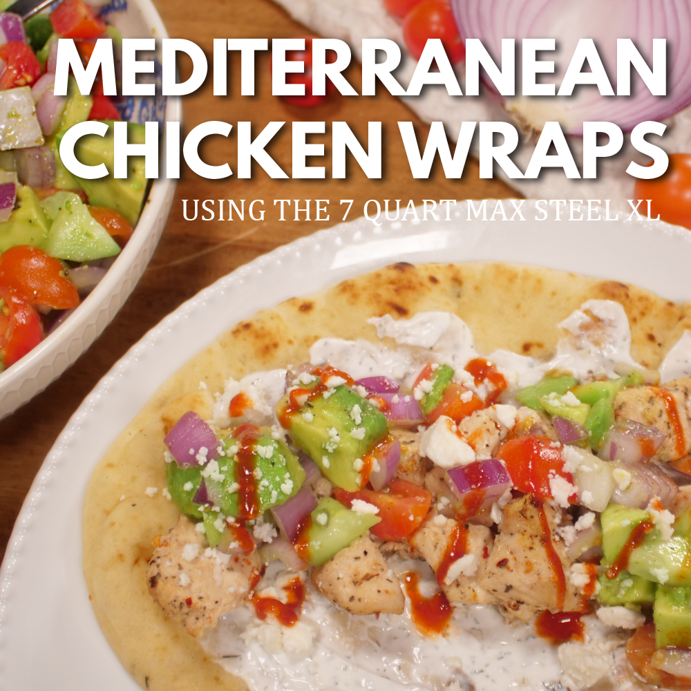 Mediterranean Chicken Wraps