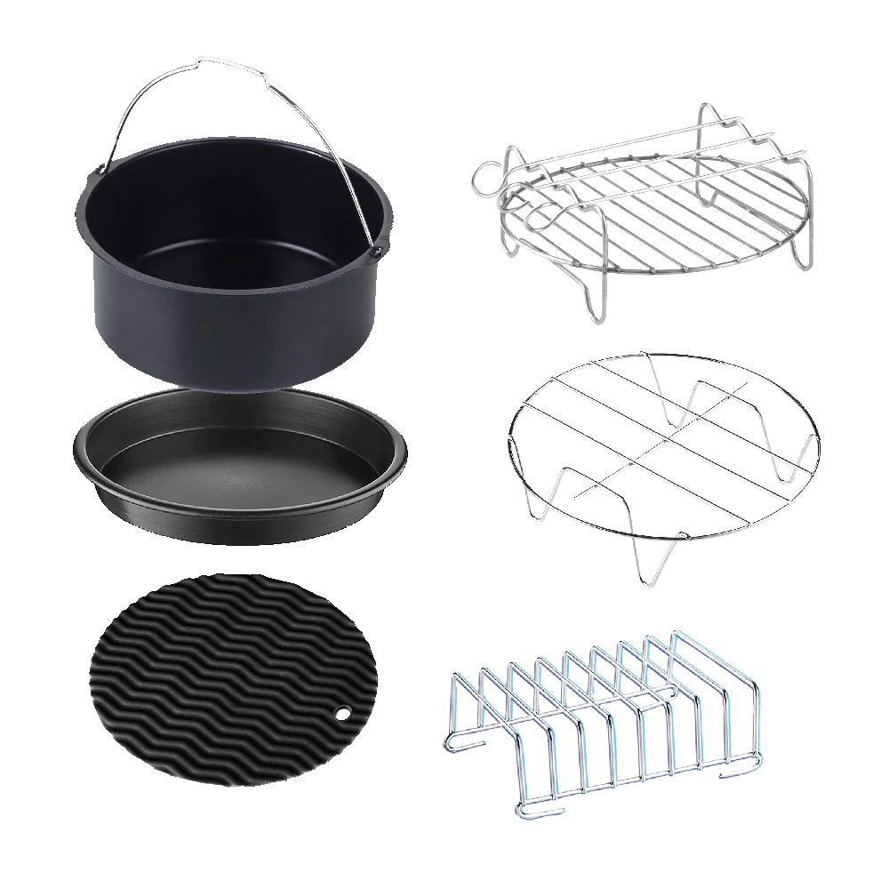 12Pcs Air Fryer Accessories 8 Inch for Air fryer 5.2 - 5.8 QT 