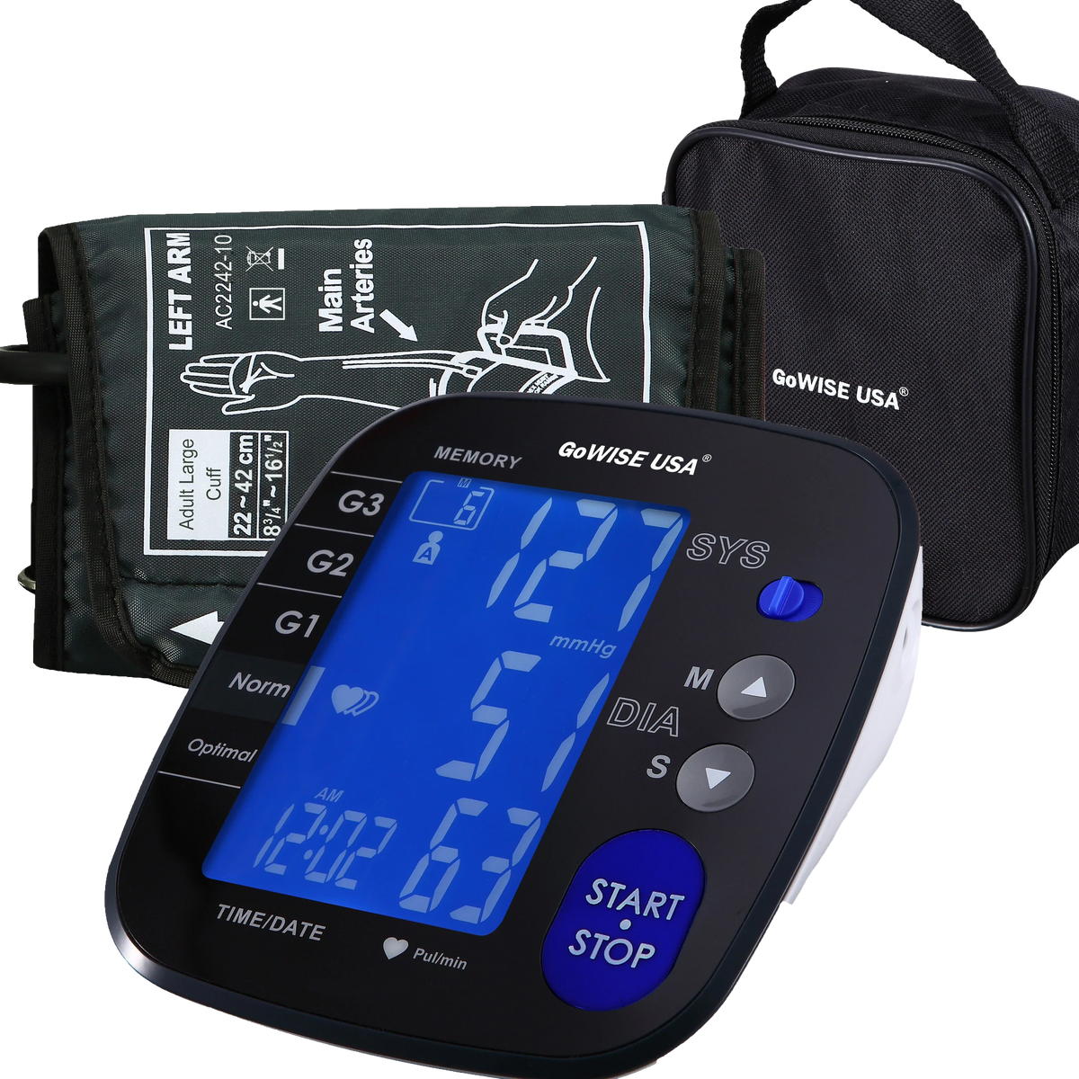 Digital Blood Pressure Monitor w/ Oscillographic Mode, GW22060
