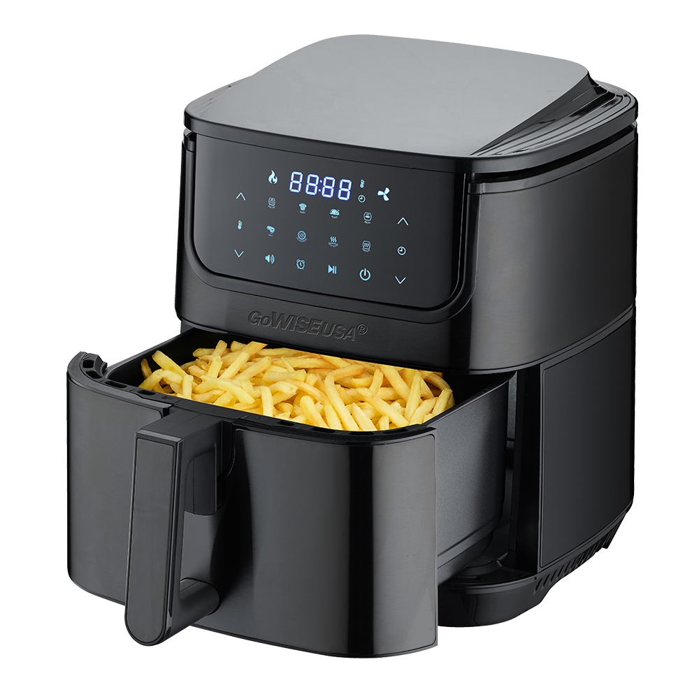 7 Quart Air Fryer & Dehydrator Max Steel XL