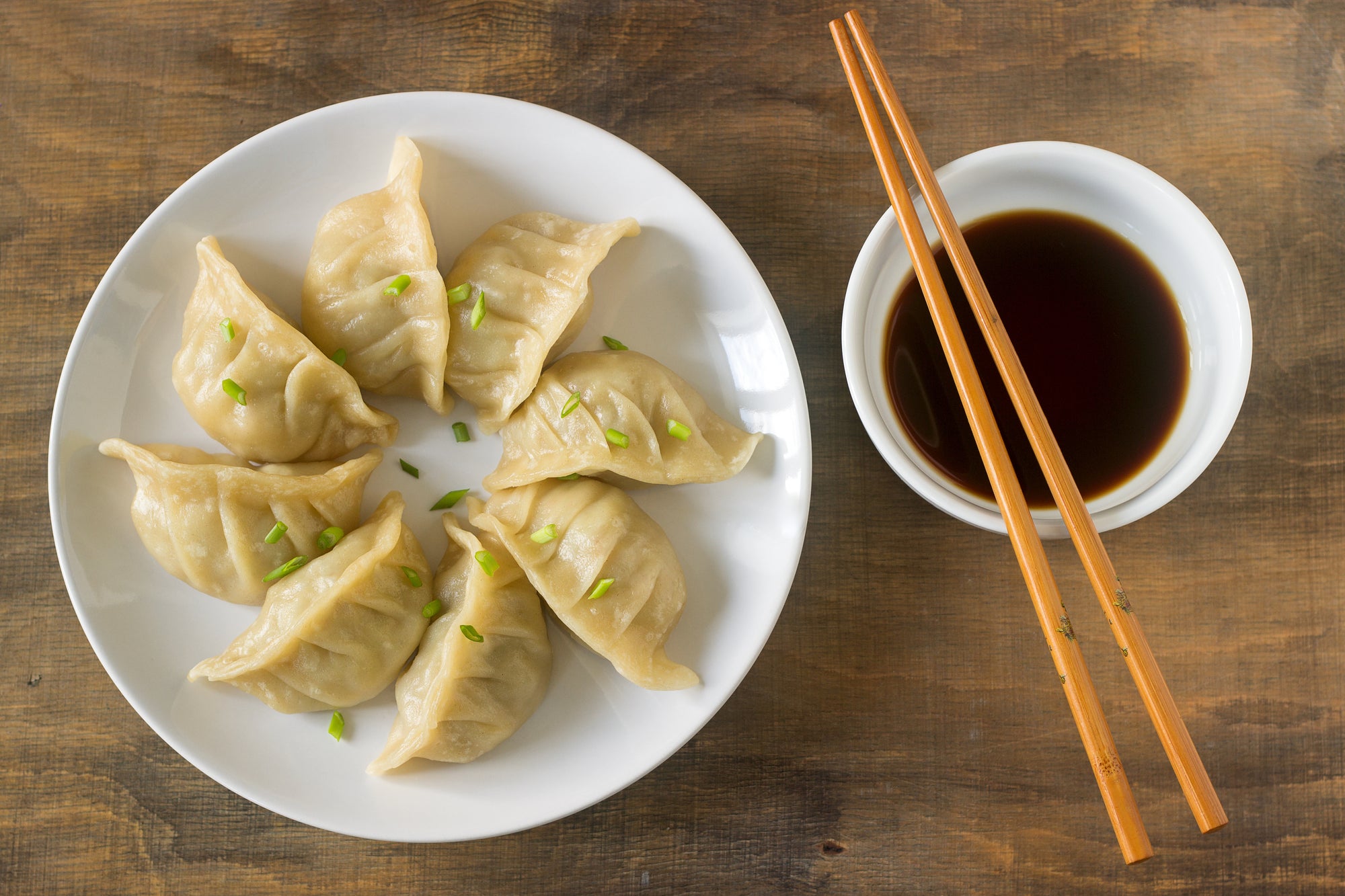 Amy’s Pork & Mushroom Dumplings & Dipping Sauce