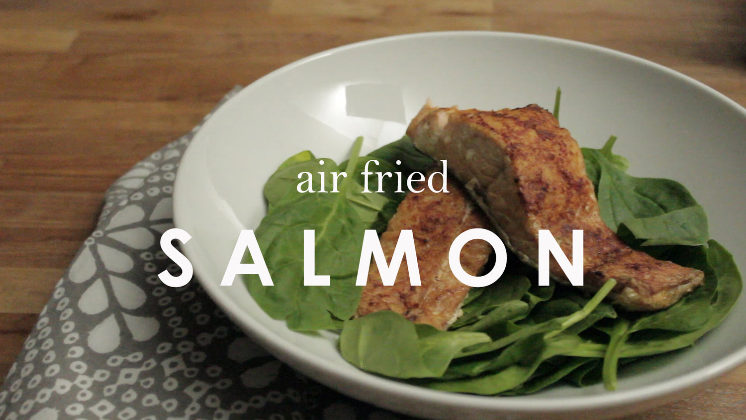 Air Fried Salmon