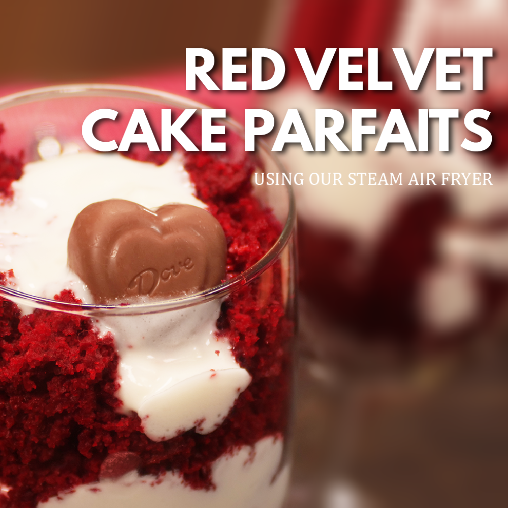 Red Velvet Cake Parfaits