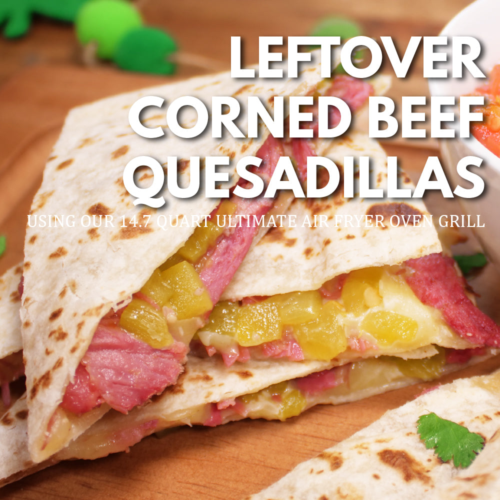 Leftover Corned Beef Quesadillas