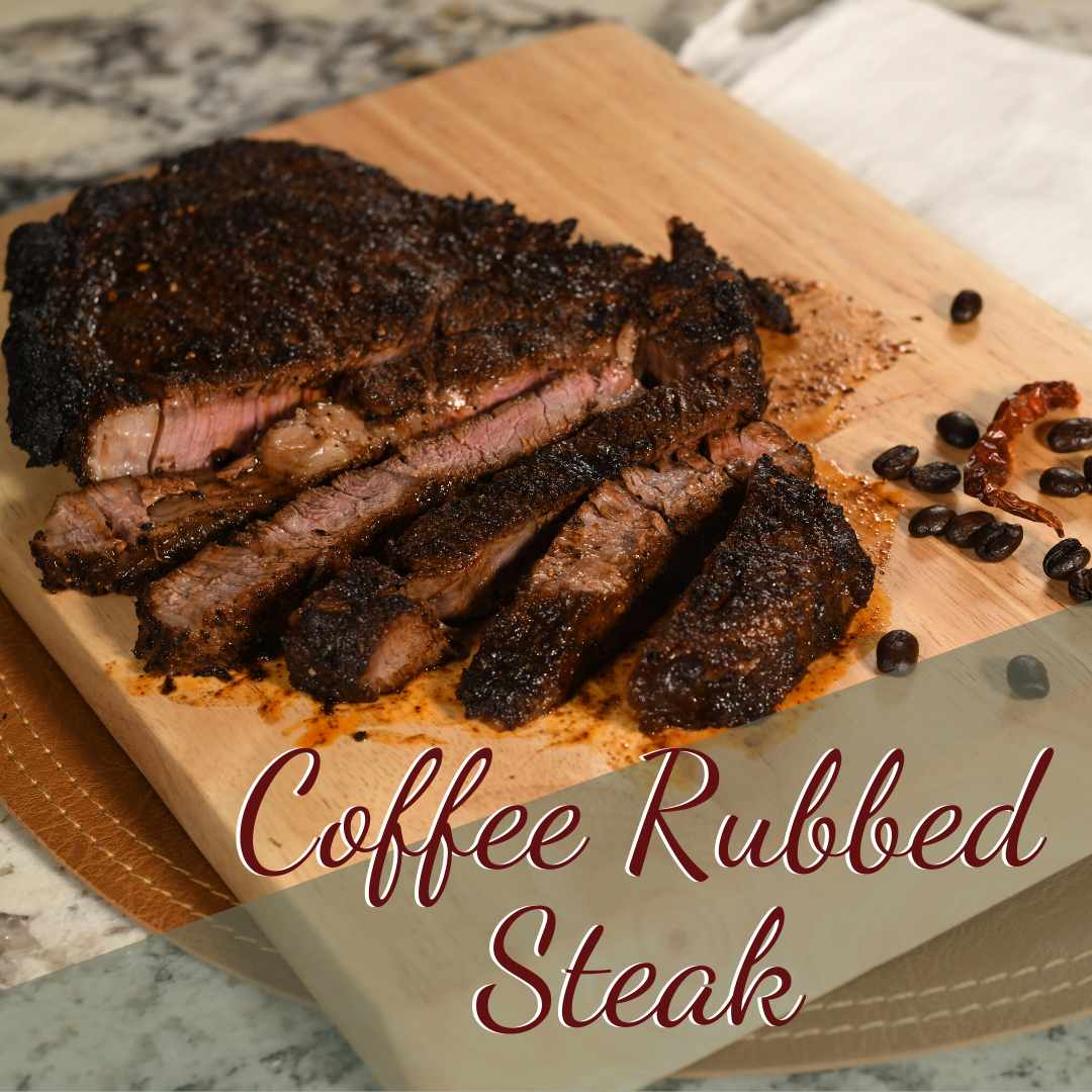 Coffee Rubbed Steak In Your Air Fryer Oven