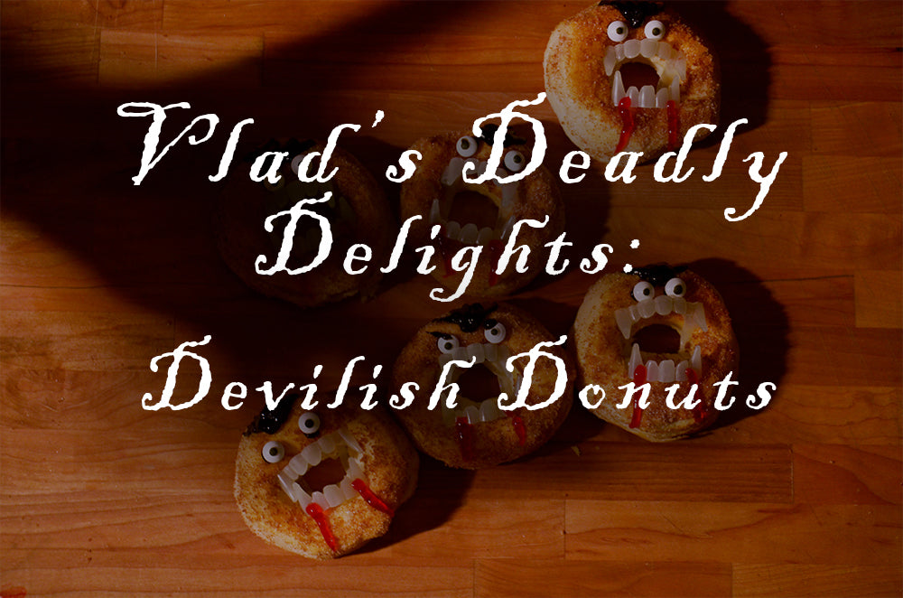 Make these delicious and spooky donuts!