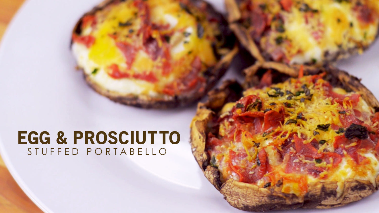 Egg and Prosciutto Stuffed Portabello