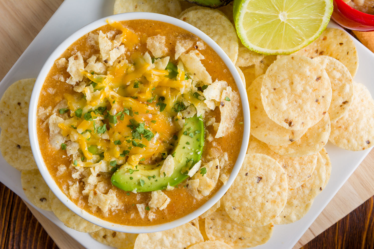 Enchilada Soup in the Pressure Cooker