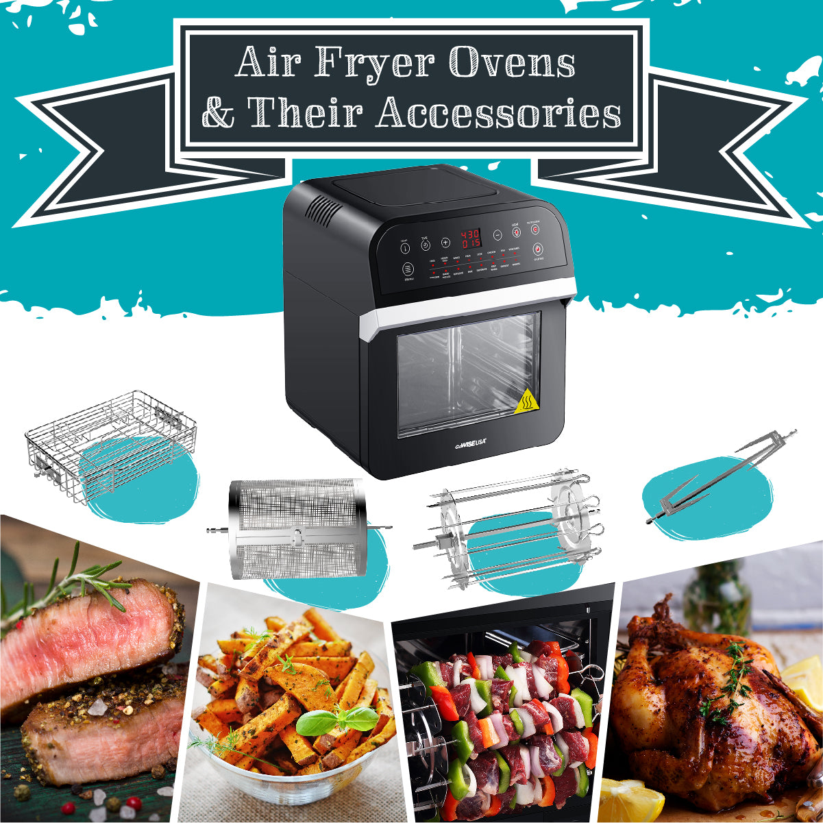 Air Fryer Ovens & Their Accessories