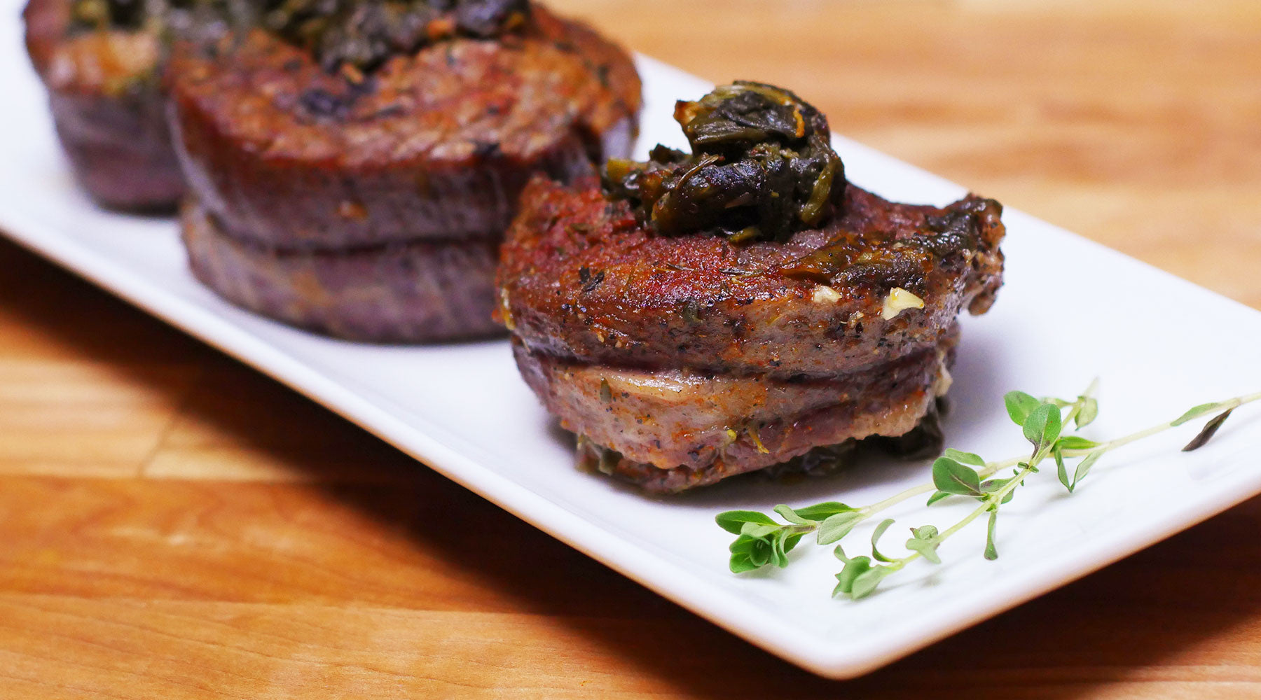 Tender Stuffed Flank Steak in a Pressure Cooker