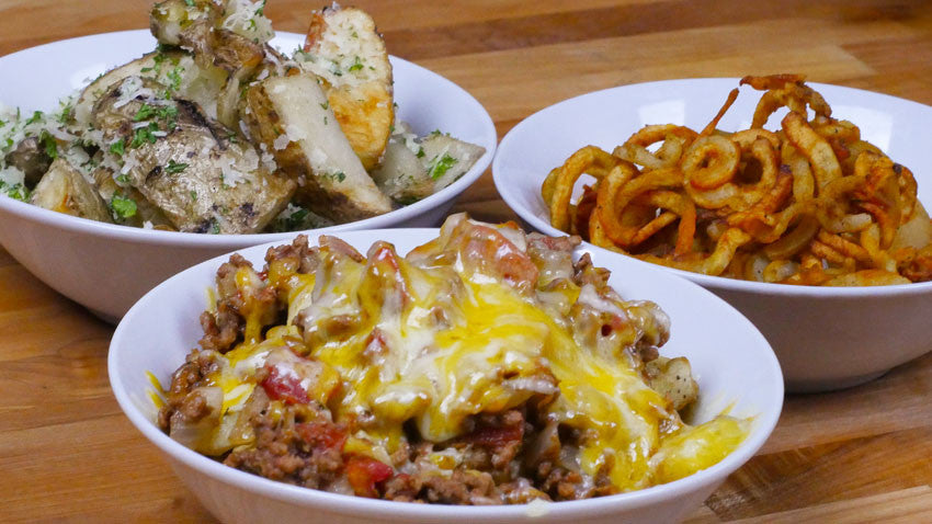 Air Fryer French Fries 3 Ways