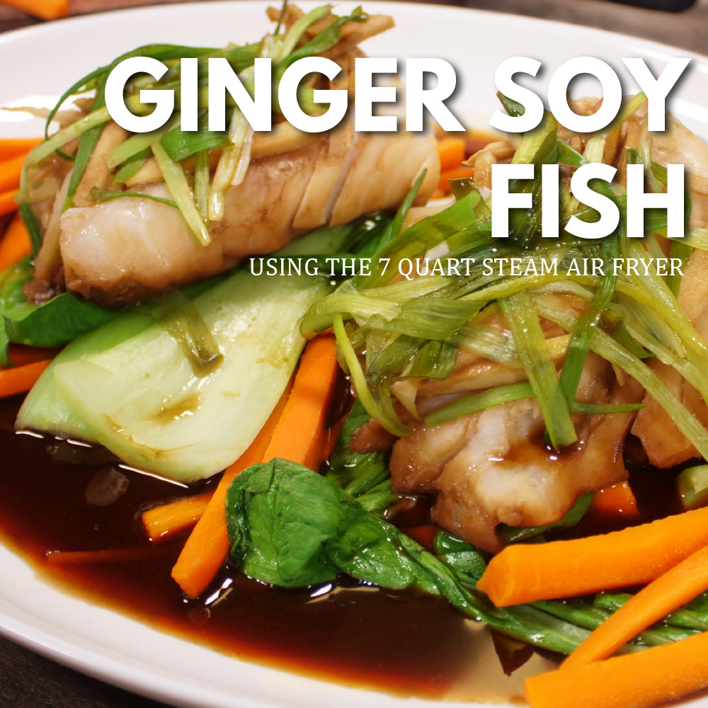 Soy Fish Fillets Steamed Ginger Soy Fish