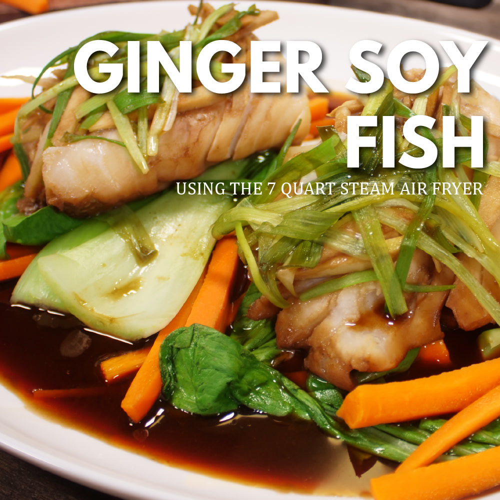 Steamed Ginger Soy Fish