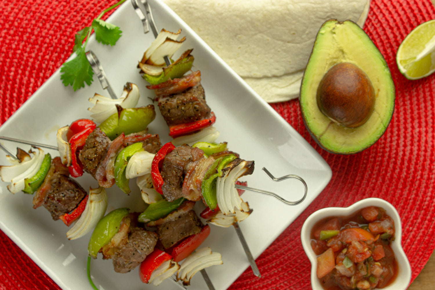 Mexican Beef Kebabs