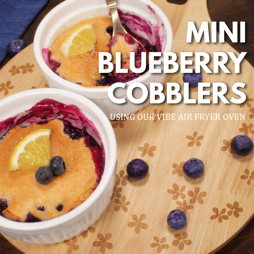 Mini Blueberry Cobblers