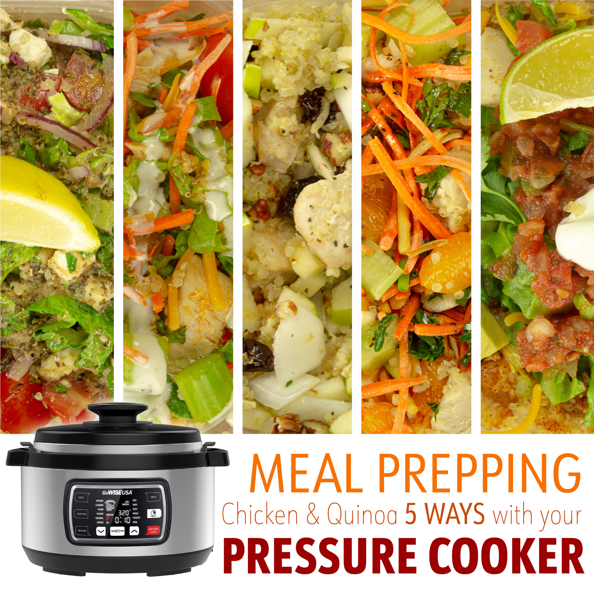 Meal Prepping with Your Pressure Cooker