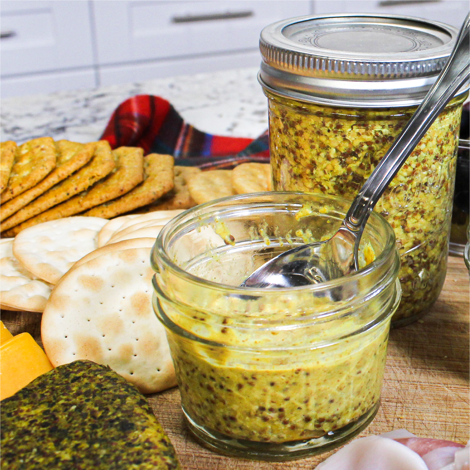 Whole Grain Mustard Recipe in Your Pressure Cooker
