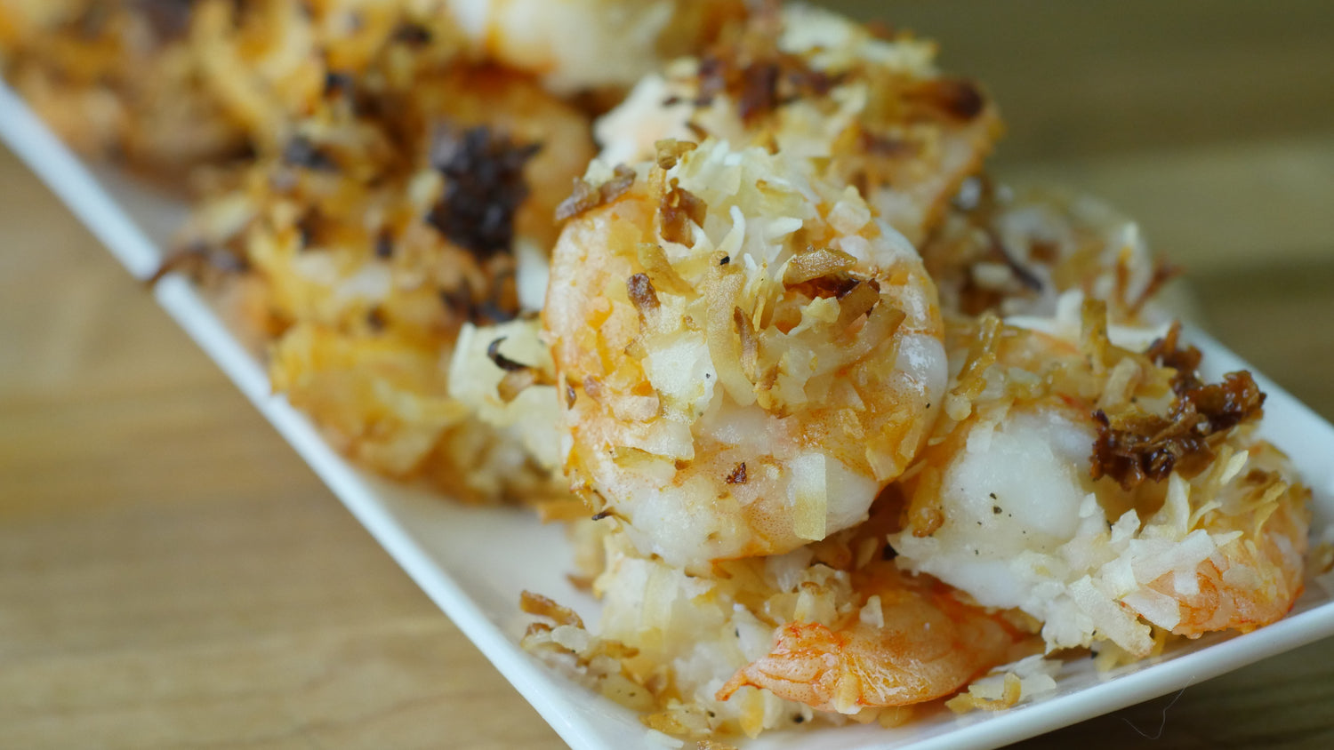 Air Fried Coconut Shrimp