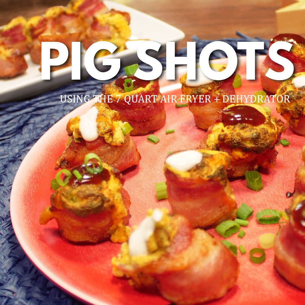 Pig Shots in the Air Fryer