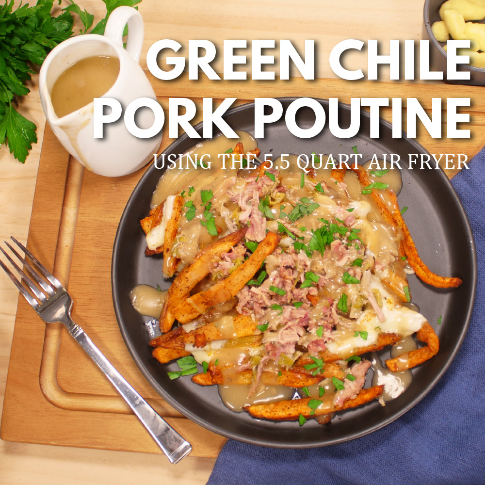 Pork Poutine in the Air Fryer