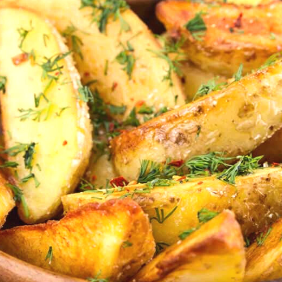 Parmesan Potato Wedges