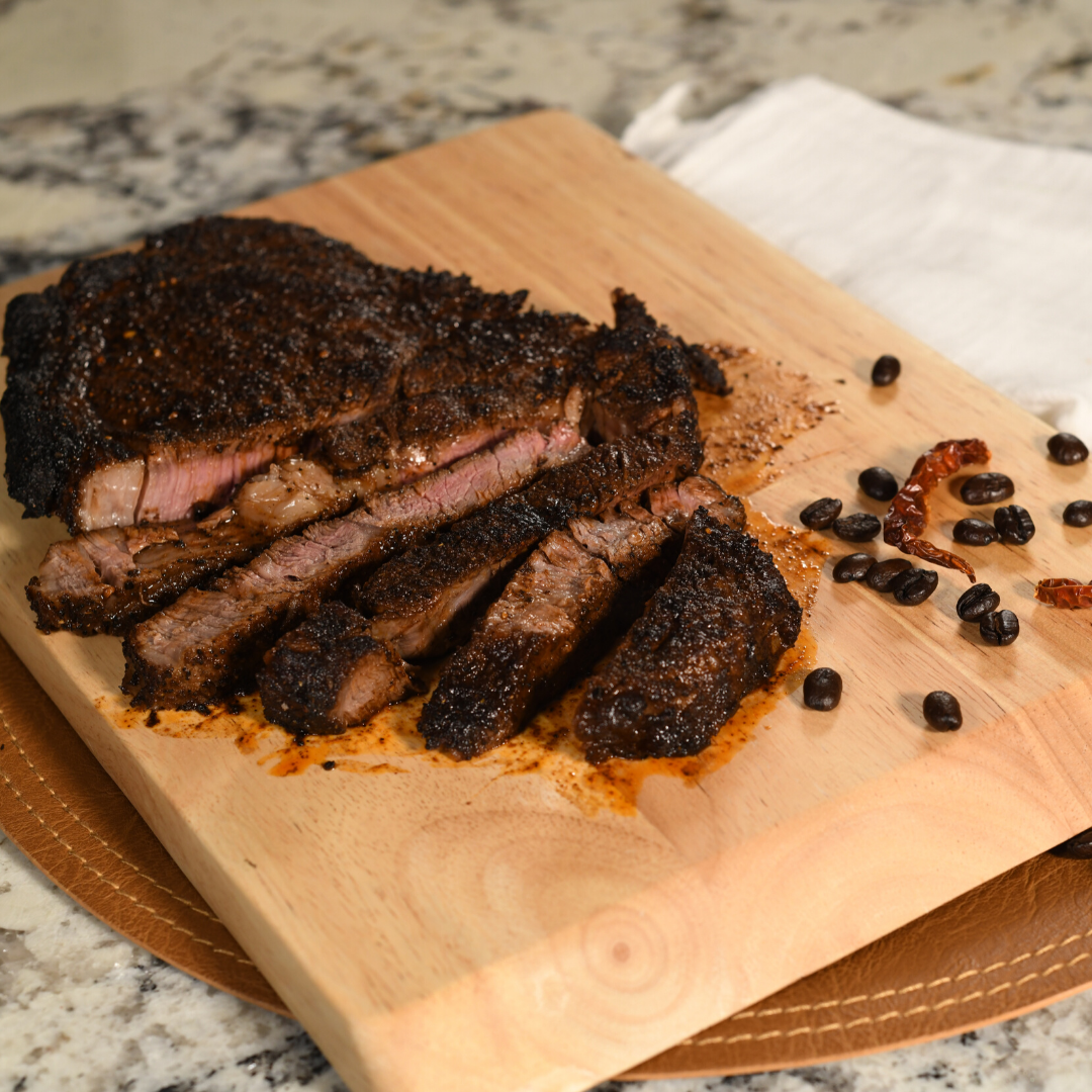 Coffee Rubbed Steak