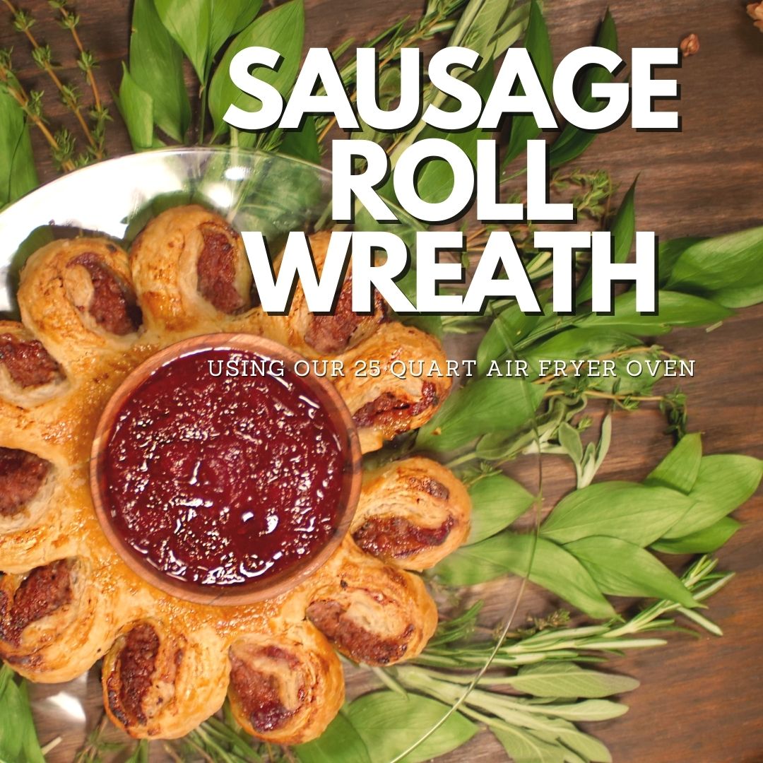 Sausage Roll Wreath