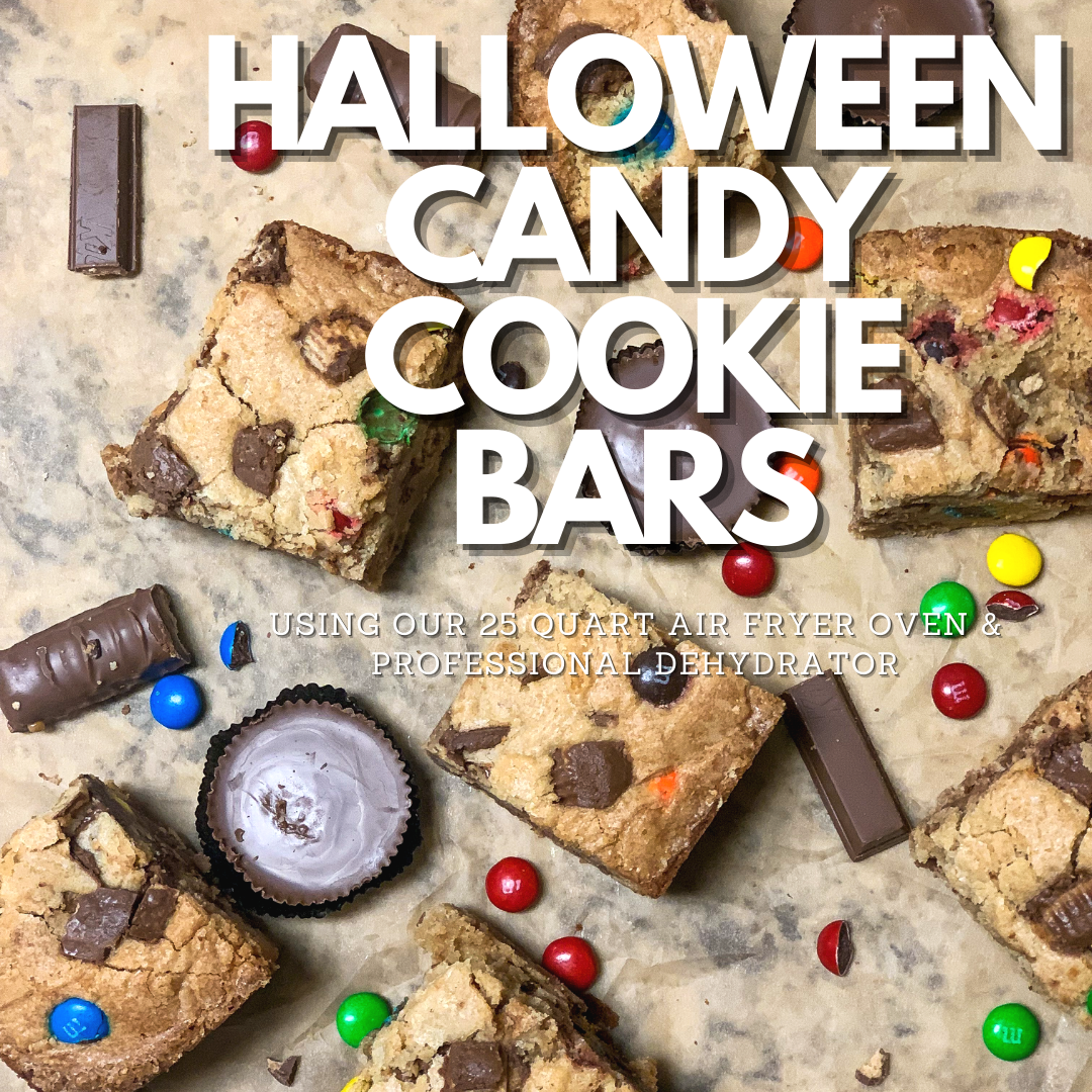 Halloween Candy Cookie Bars