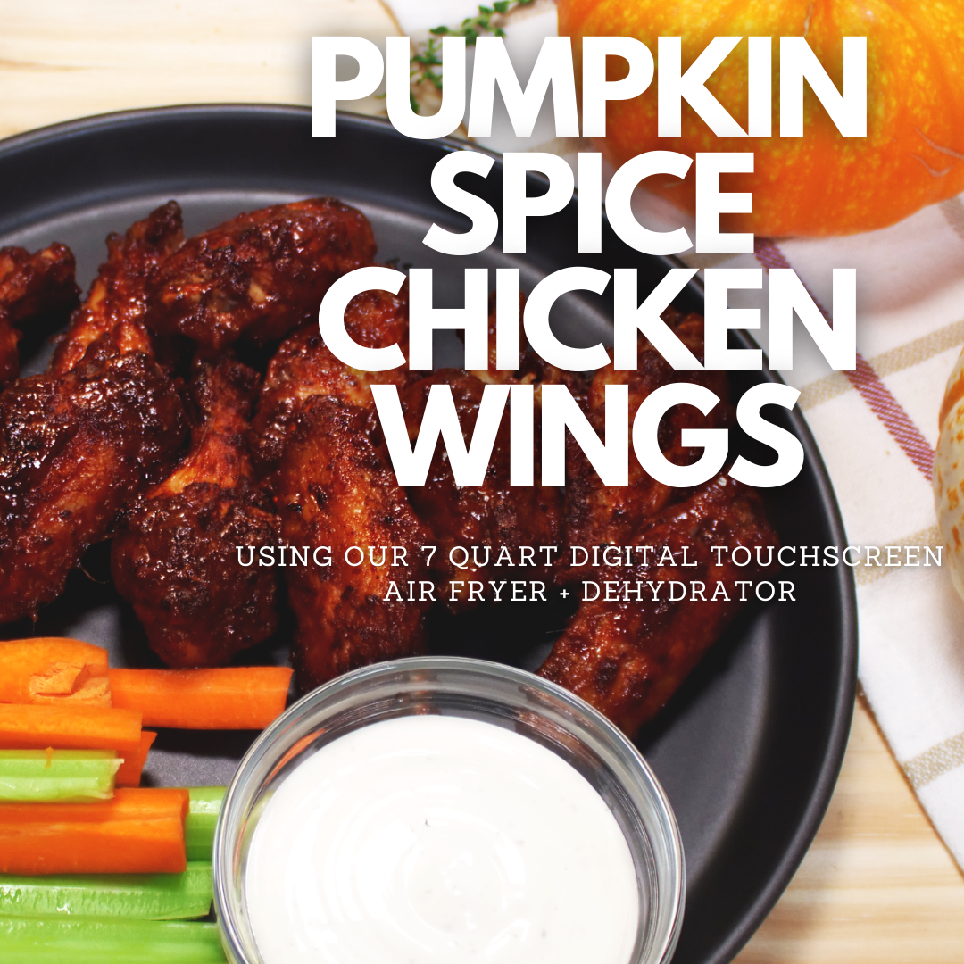 Buffalo Pumpkin Spice Chicken Wings