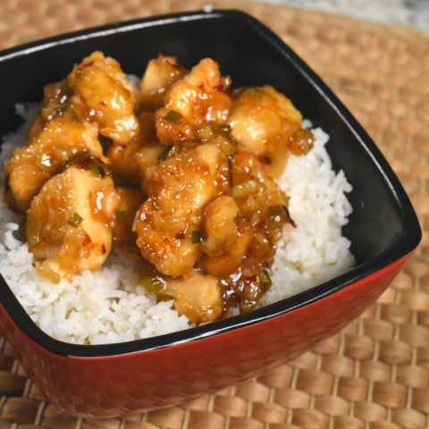 Air Fryer Orange Chicken