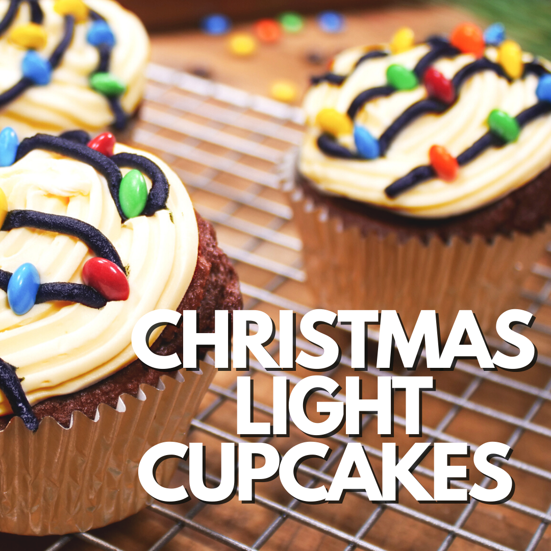 Christmas Light Cupcakes