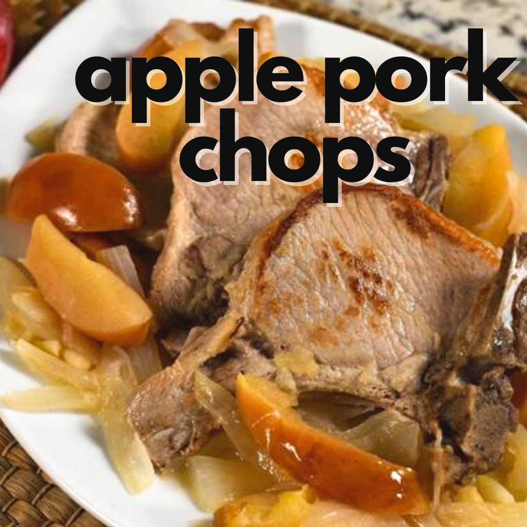 Pressure Cooker Apple Pork Chops