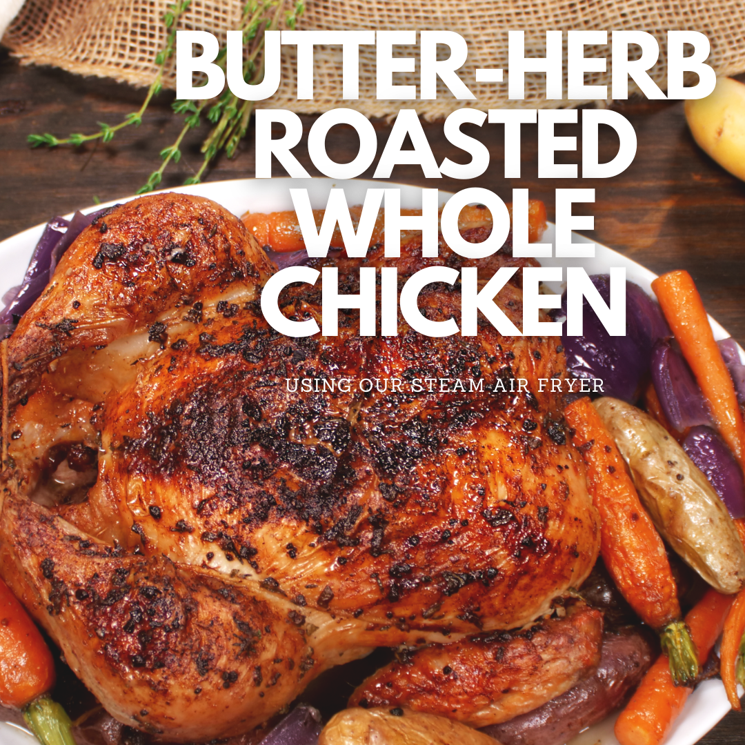 Butter-Herb Roasted Whole Chicken