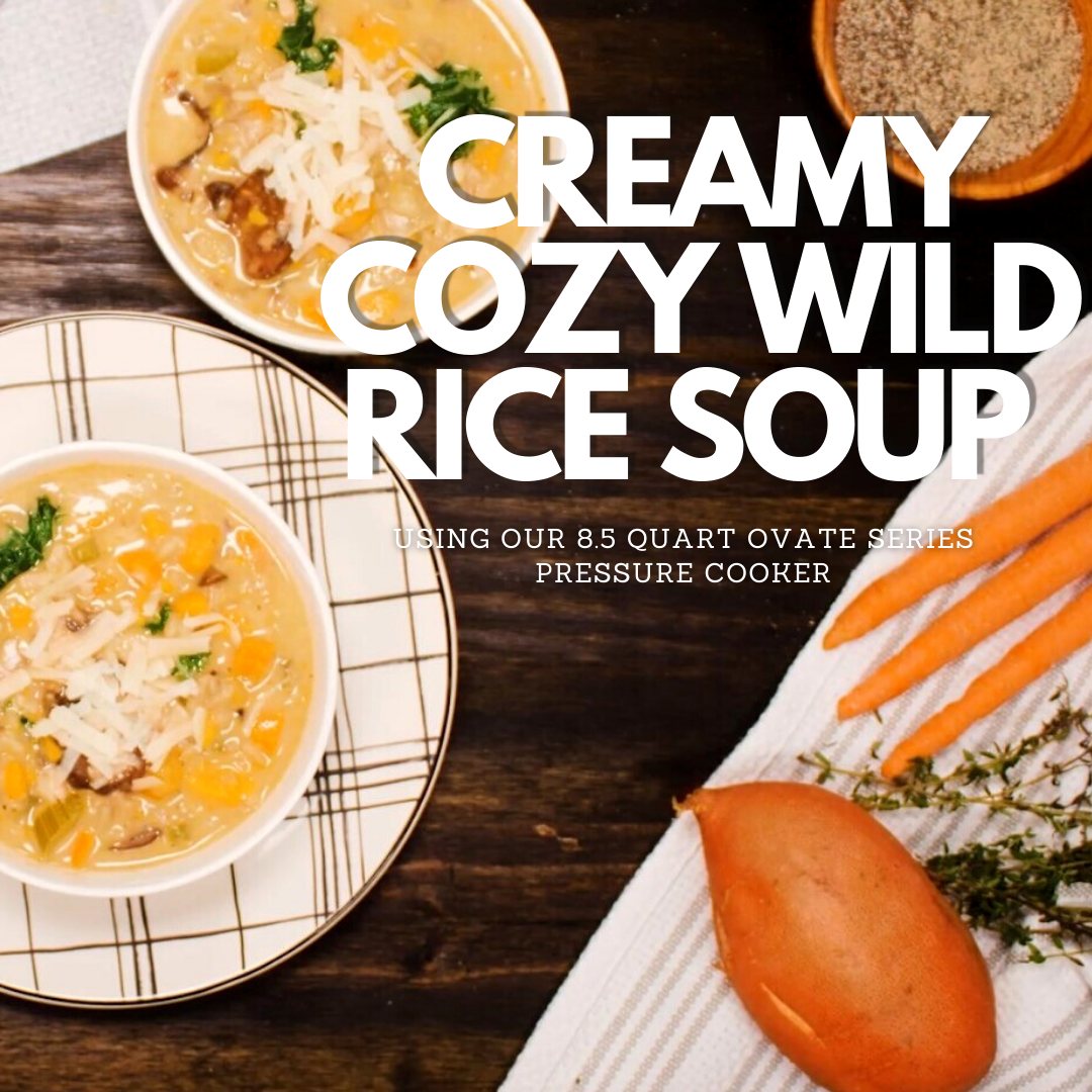 Creamy Cozy Wild Rice Soup