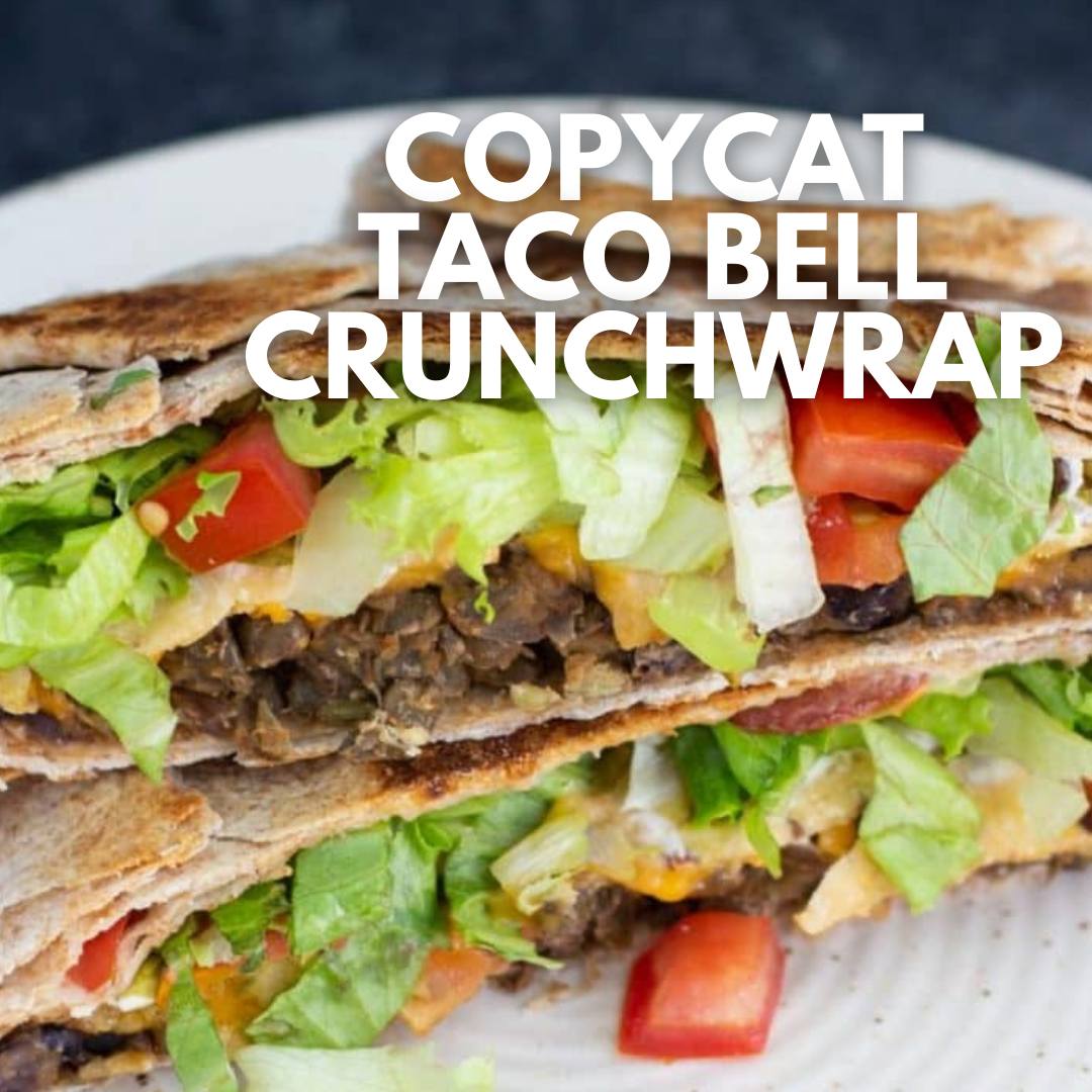 Air Fryer Copycat Taco Bell Crunchwrap