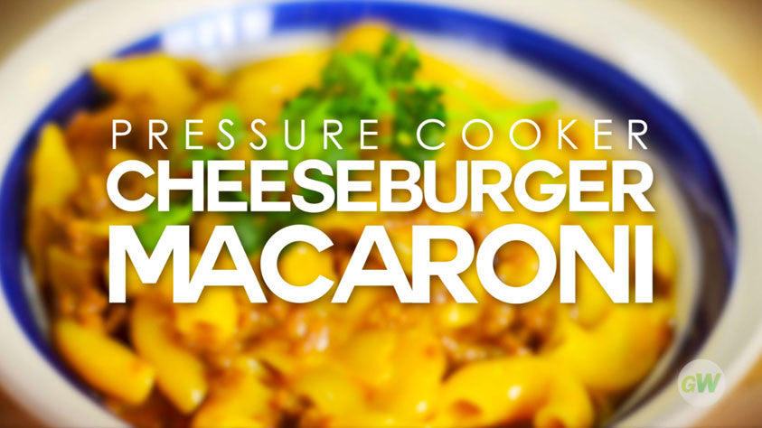 Pressure Cooker Cheeseburger Macaroni