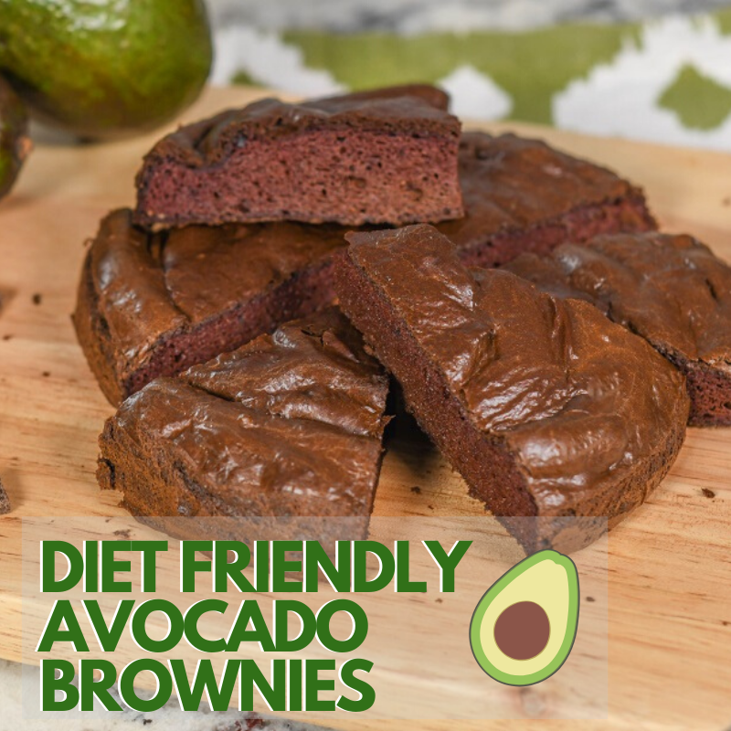 Diet-Friendly Avocado Brownies