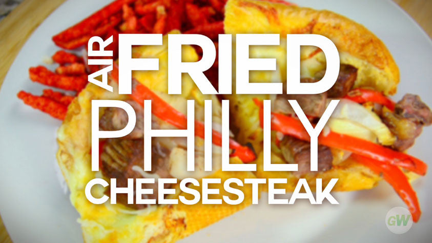 Air Fryer Philly Cheesesteak