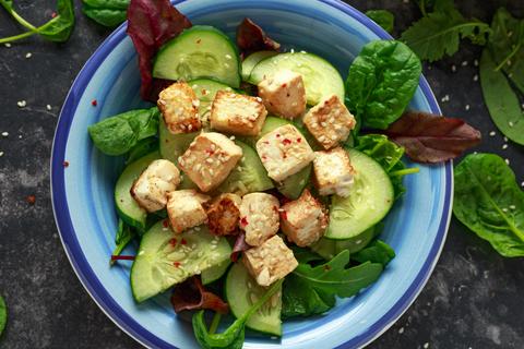 Asian Tofu Salad