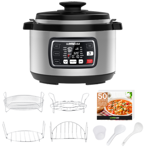 9.5 Quart Ovate Series Pressure Cooker with Accessories