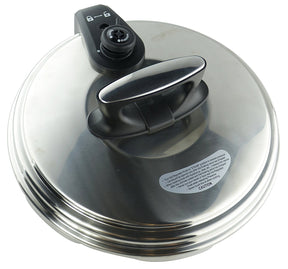Replacement Lid for 12/14 Qt Pressure Cooker - GoWISE USA