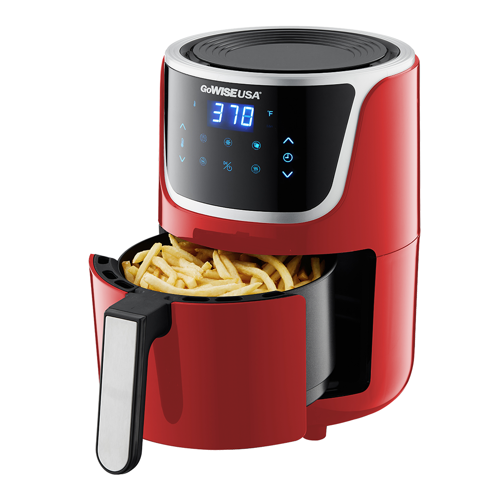 1.7- Quart Mini Air Fryer with Digital Touchscreen