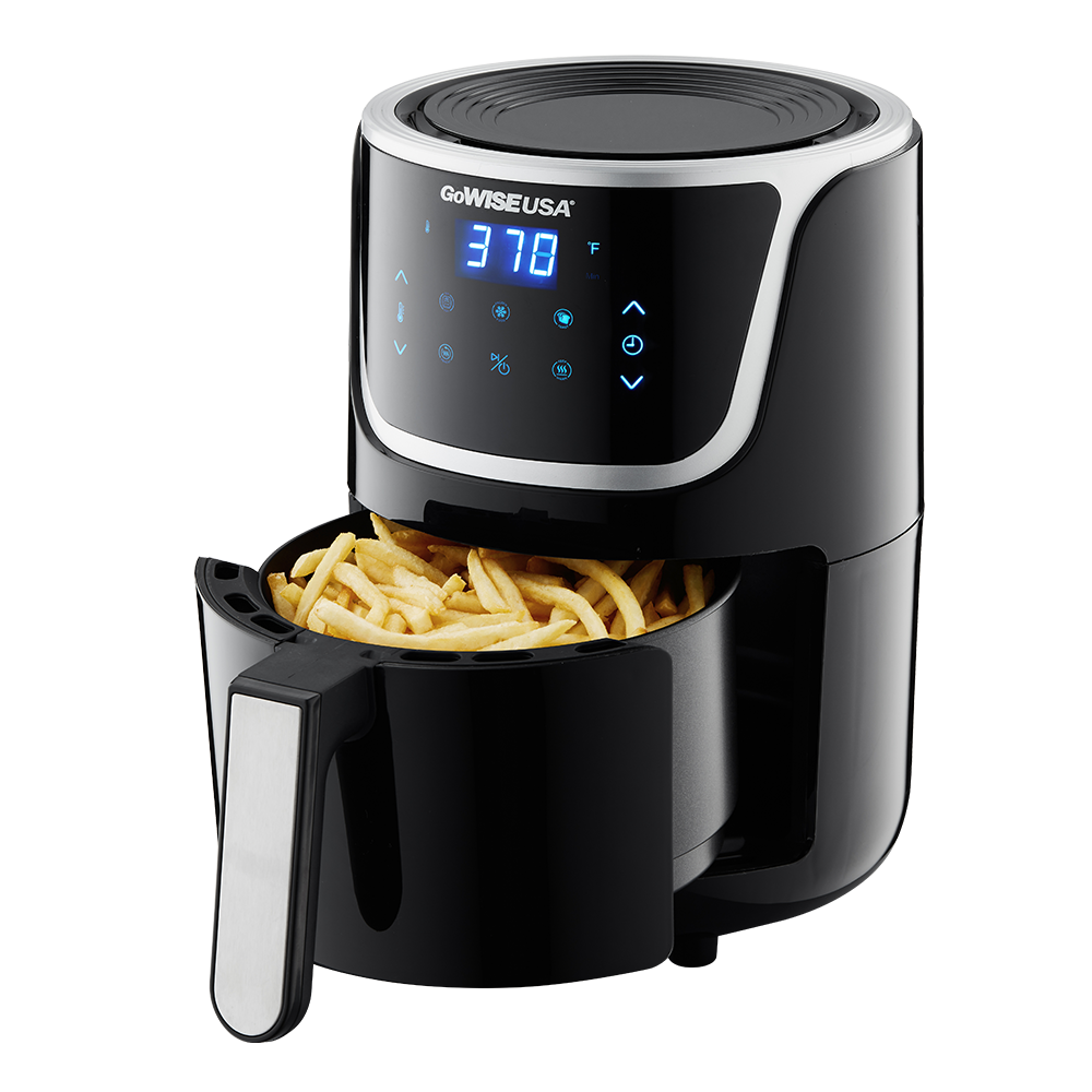 1.7- Quart Mini Air Fryer with Digital Touchscreen