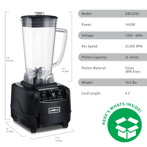 Streamline High Performance Blender